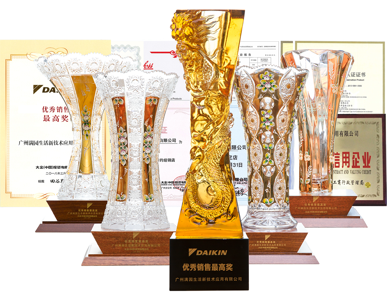 大金優秀銷售最高獎